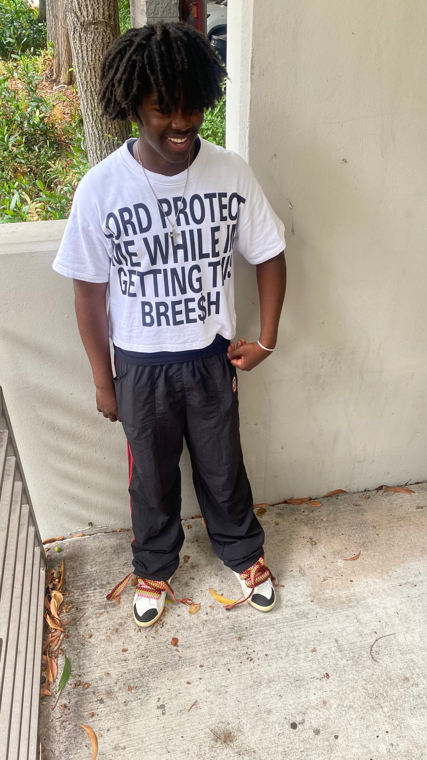WHITE "LORD PROTECT ME"